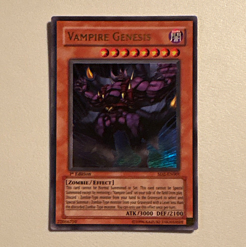 Tcg vampire genesis - yu-gi-oh!,