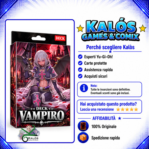 Yugioh mazzo deck vampiro - yugioh!,