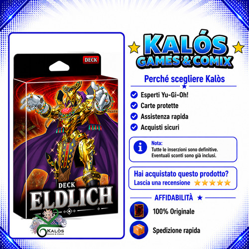 Yugioh mazzo deck eldlich - mazzo,