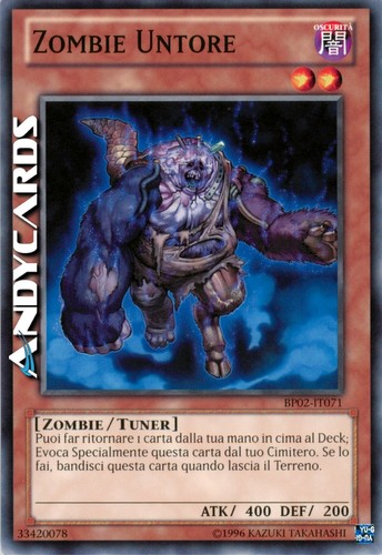 Zombie untore - untore, •