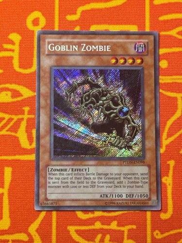 Yugioh goblin zombie secret - yugioh,