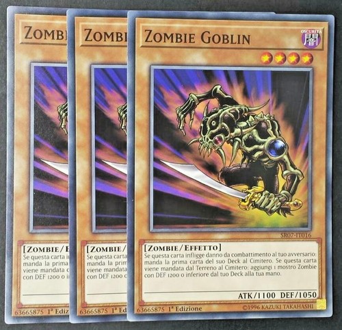 Set carte zombie goblin - carte:,