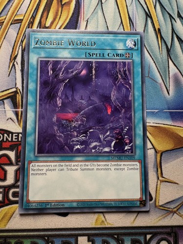 Yugioh zombie world - rare,
