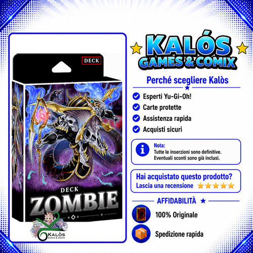 Yugioh mazzo deck zombie da - yugioh!,