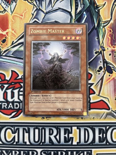 Yugioh zombie master taev 1st - yugioh,