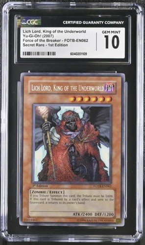 Yugioh lich lord king - lich,