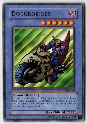 Yugioh dokurorider tp2 009 - yugioh, tp2-009