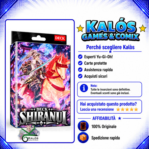Yugioh mazzo deck - shiranui,